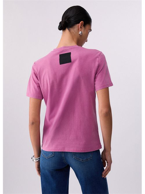 T-shirt woman pink LIU JO | CA6193J3868/P9666